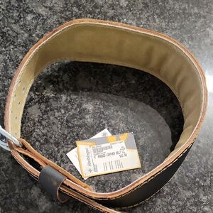 Men's Black Leather Belt